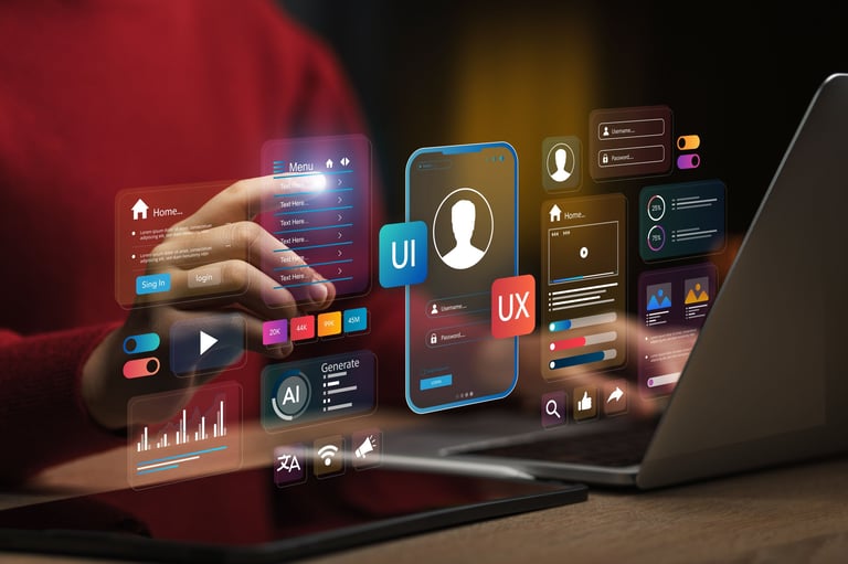 High-converting landing page design