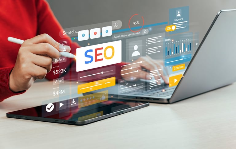 SEO optimized business website